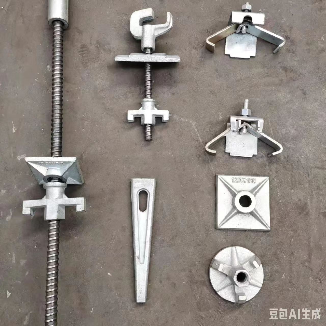 Template rivet nut Template pull rod nut Disc shaped nut