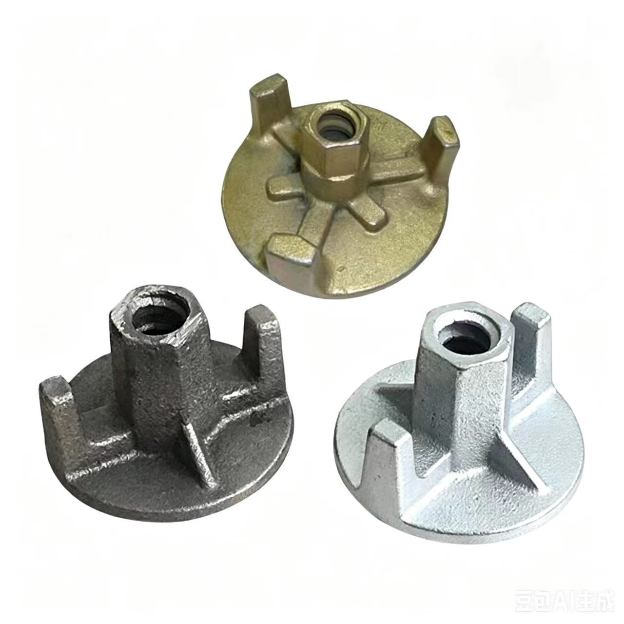 Template rivet nut Template pull rod nut Disc shaped nut